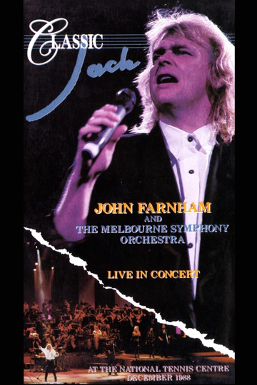 John Farnham and the Melbourne Symphony Orchestra: Classic Jack Live! Poster