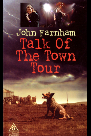 John Farnham: Talk of the Town Tour Poster