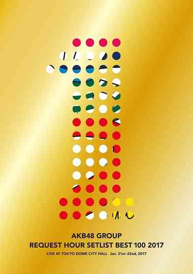 AKB48 Request Hour Setlist Best 100 2017 Poster