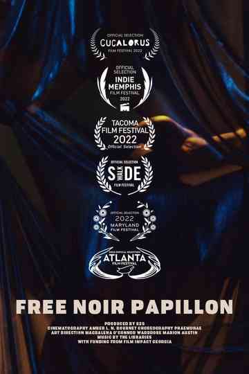 Free Noir Papillon Poster