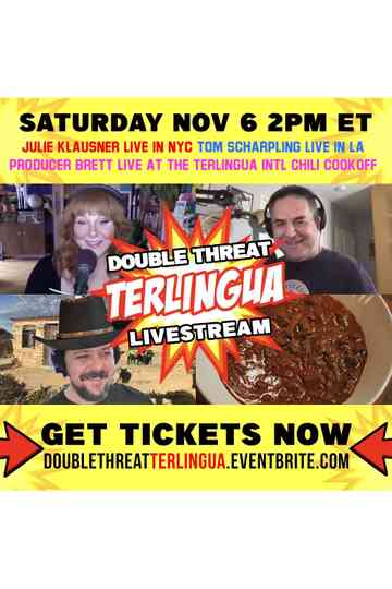 Double Threat Terlingua Livestream Poster