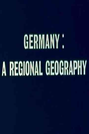 Germany A Regional Geography Poster