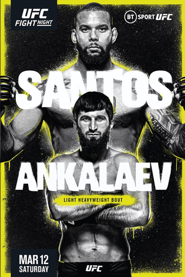 UFC Fight Night 203 Santos vs Ankalaev Poster