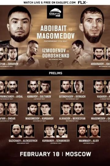 Eagle FC 45 Gitinovasov vs Magomedov
