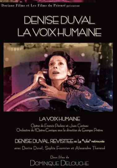 La Voix Humaine Poster