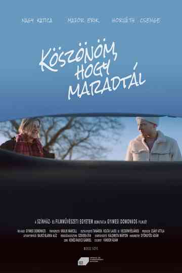 Köszönöm, hogy maradtál Poster