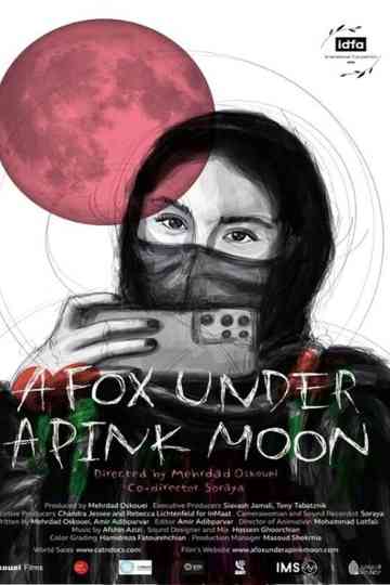 A Fox Under a Pink Moon Poster