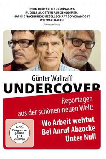 Günter Wallraff Undercover Wo Arbeit weh tut Poster
