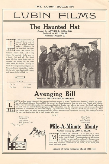 Avenging Bill Poster