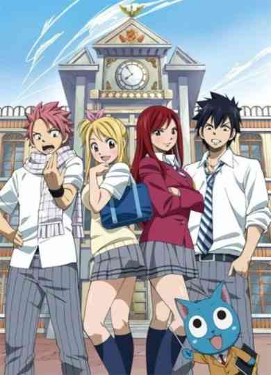 Fairy Tail OVA 2 - Fairy Academy - Yankee-kun and Yankee-chan! Poster