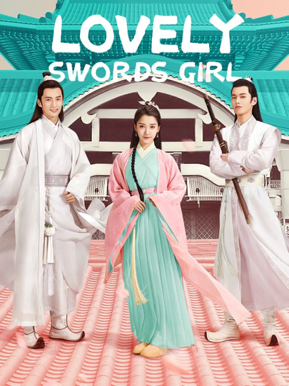 Lovely Swords Girl Poster