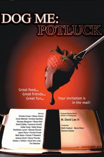 Dog Me Potluck Poster