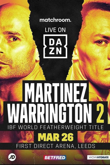 Kiko Martinez vs Josh Warrington 2 Poster