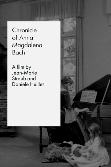 Chronicle of Anna Magdalena Bach Poster