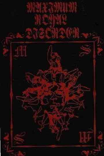 the GazettE STANDING TOUR 2005 FINAL [M.R.D] AT 2005.4.17 SHIBUYA PUBLIC HALL Poster