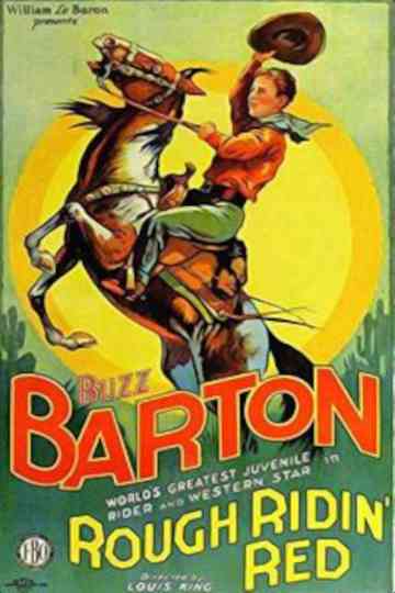 Rough Ridin Red Poster