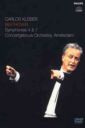 CARLOS KLEIBER LUDWIG VAN BEETHOVEN Symphonies 4 & 7 Poster