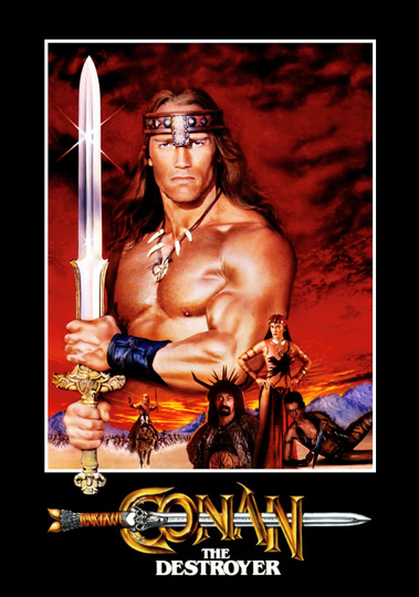 Conan the Destroyer Poster