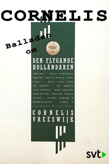 Cornelis - Balladen om den flygande holländaren Poster