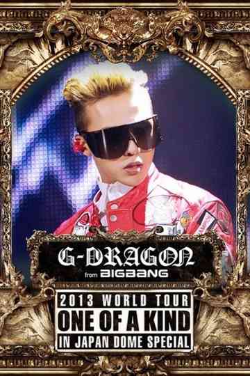 G-DRAGON 2013 World Tour -One Of A Kind- In Japan Dome Special Poster