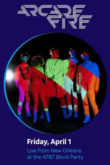 Arcade Fire ATT Block Party Poster