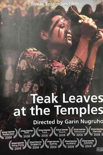 Teak Leaves at the Temples Poster
