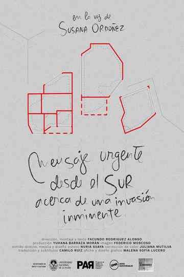 Urgent message from the south about an upcoming invasion Poster