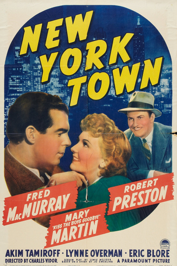 New York Town Poster