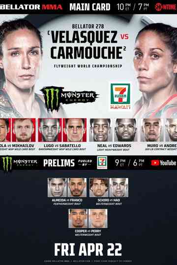 Bellator 278 Velasquez vs Carmouche