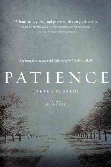 Patience (After Sebald) Poster