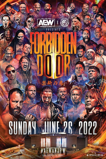 AEW x NJPW Presents Forbidden Door Poster