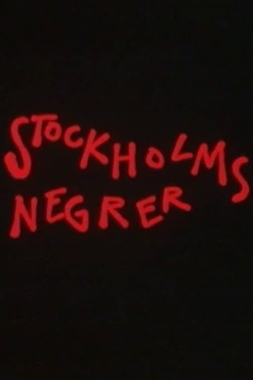 Stockholms negrer Poster