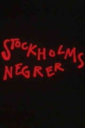Stockholms negrer Poster