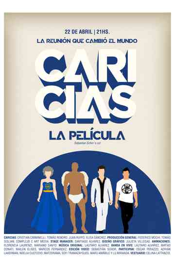 Caricias La película Poster