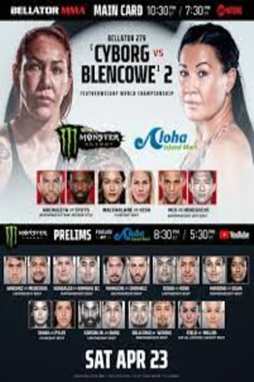 Bellator 279 Cyborg vs Blencowe 2 Poster