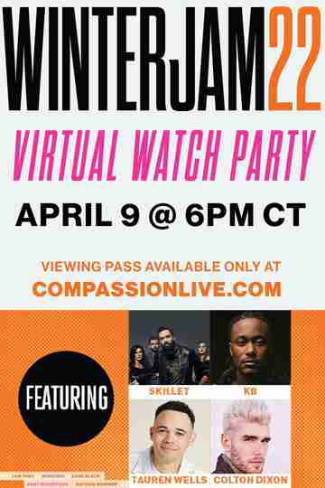 Winter Jam 2022 Virtual Watch Party Poster