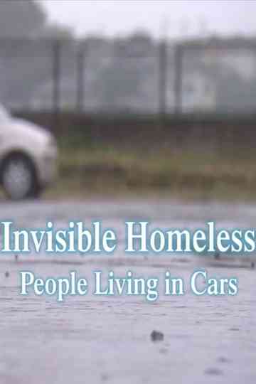 Invisible Homeless People Living in Cars Poster
