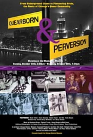 Quearborn  Perversion An Early History of Lesbian  Gay Chicago Poster