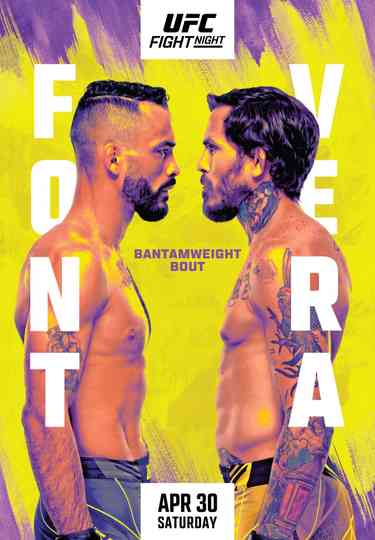 UFC on ESPN 35 Font vs Vera Poster