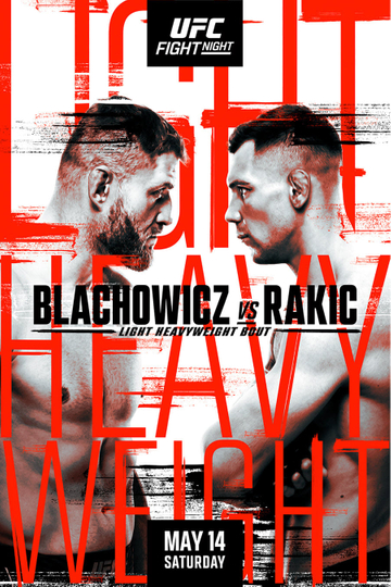 UFC on ESPN 36 Błachowicz vs Rakić Poster