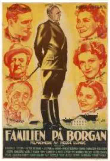 Familien på Borgan Poster