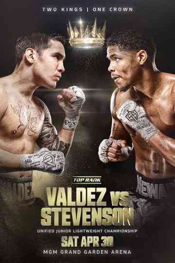 Oscar Valdez vs Shakur Stevenson Poster