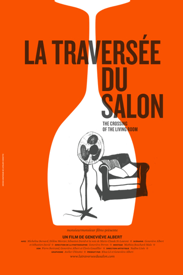 La traversée du salon Poster