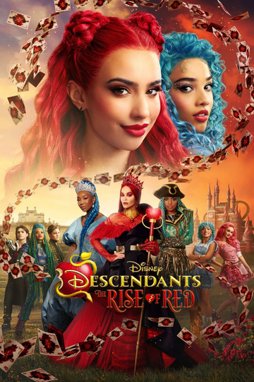 Descendants: The Rise of Red Poster