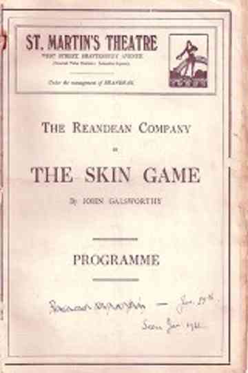 The Skin Game Poster