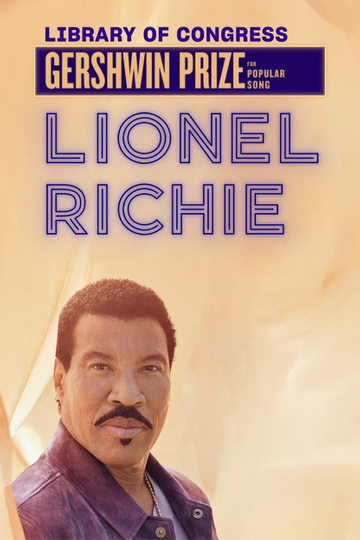 Lionel Richie The Library of Congress Gershwin Prize For Popular Song Poster