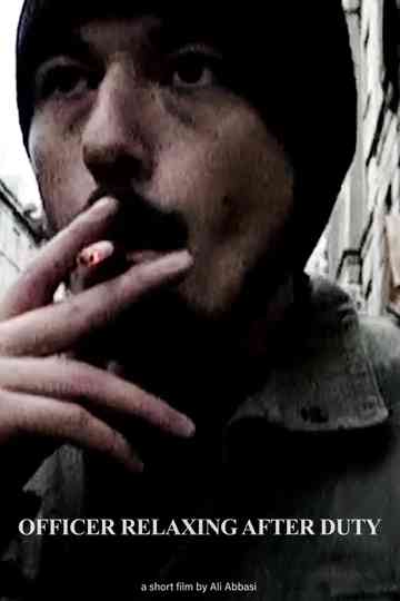 Officer Relaxing After Duty Poster