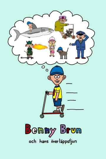 Benny Brun och hans överläppsfjun Poster
