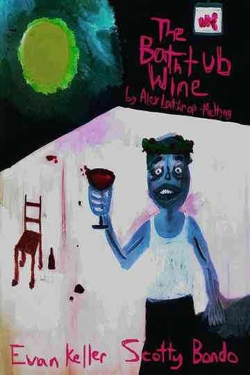 The Bathtub Wine Poster