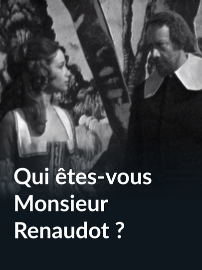 Qui êtes-vous Monsieur Renaudot ?